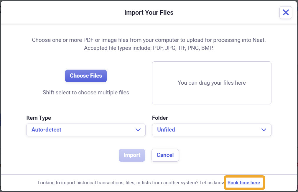 Import Items into Neat - Neat HelpCenter